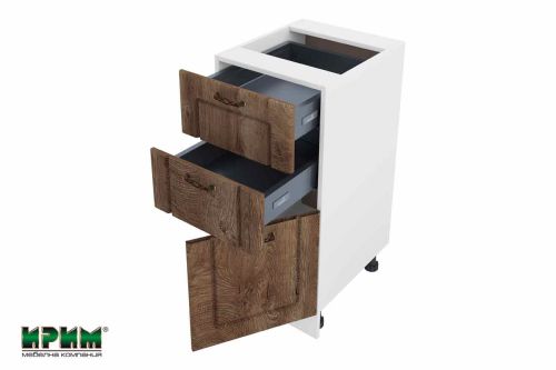 БФ Дъб натурал-06- 53 - 400 - десен - плавно прибиране Hettich