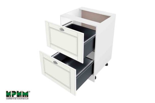 БФ Бяло мат-09- 72 - 600 - плавно прибиране Hettich и LED осв.