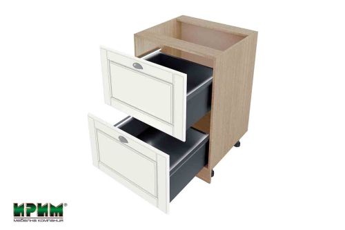 МФ Бяло мат-09- 72 - 600 - плавно прибиране Hettich и LED осв.
