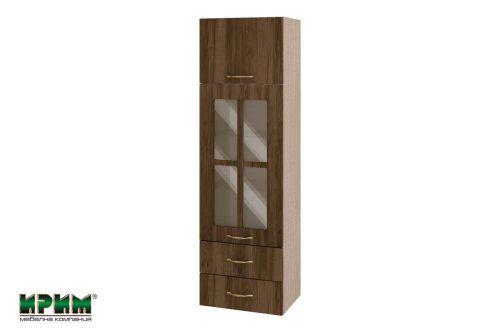 МФ Пасифик-11- 101 - с повдигаща врата, витрина и 2 чекмеджета - 400/300/1320мм