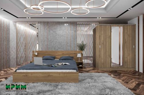 Спален комплект City 7074 орех адмирал