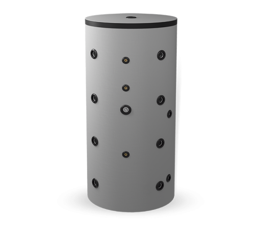 
														Буферен съд Eldom 500 л. неемайлиран, една серпентина BCS 500K80
						